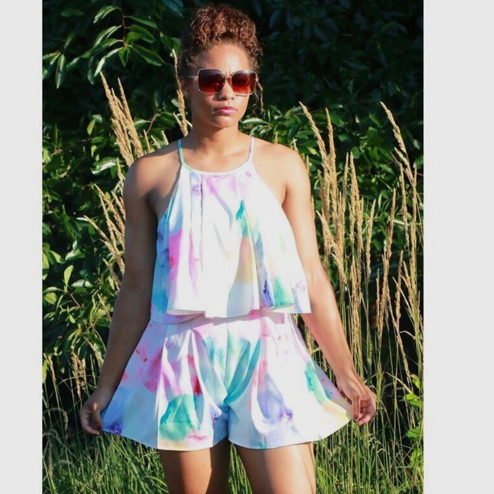 Floral Romper